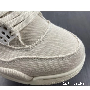 DQ4909-100 Jordan (W) 4 Blank Retro Canvas 0716